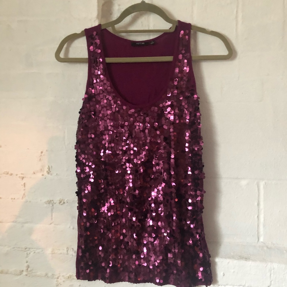 Apt 9 Sequined Tank